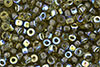 Matubo Seed Bead 6/0 (loose) : Black Diamond AB