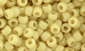 Matubo Seed Bead 7/0 (loose) : Opaque Ivory