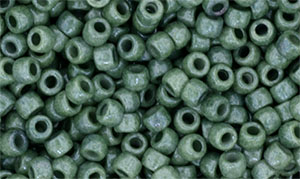 Matubo Seed Bead 7/0 (loose) : Luster - Green