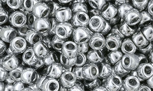 Matubo Seed Bead 7/0 (loose) : Silver