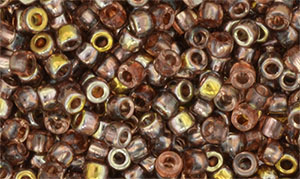 Matubo Seed Bead 7/0 (loose) : Copper - Rosaline