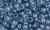 Matubo Seed Bead 7/0 (loose) : Luster - Transparent Blue