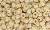 Matubo Seed Bead 7/0 (loose) : Luster - Opaque Champagne