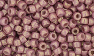 Matubo Seed Bead 7/0 (loose) : Luster - Metallic Pink