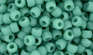 Matubo Seed Bead 7/0 (loose) : Matte - Opaque Turquoise