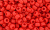 Matubo Seed Bead 7/0 (loose) : Matte - Opaque Red