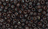 Matubo Seed Bead 7/0 (loose) : Hyathinth - Picasso