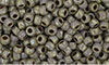Matubo Seed Bead 7/0 (loose) : Opaque Lt Purple - Silver Picasso