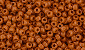 Matubo Seed Bead 8/0 (loose) : Opaque Umber