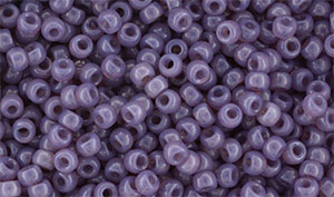 Matubo Seed Bead 8/0 (loose) : Opal Violet