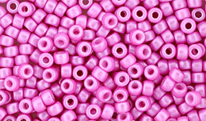 Matubo Seed Bead 8/0 (loose) : Pearl Shine - Lt Fuchsia