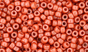 Matubo Seed Bead 8/0 (loose) : Pearl Shine - Lt Coral