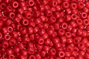 Matubo Seed Bead 8/0 (loose) : Pearl Shine - Red Rose