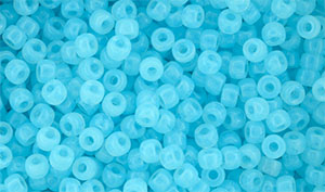 Matubo Seed Bead 8/0 (loose) : Milky Aquamarine