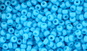 Matubo Seed Bead 8/0 (loose) : Blue Turquoise