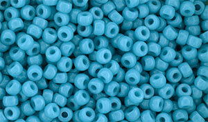 Matubo Seed Bead 8/0 (loose) : Turquoise Dk Green