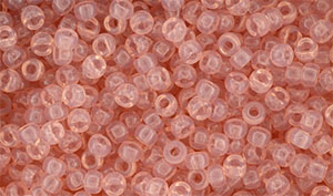 Matubo Seed Bead 8/0 (loose) : Opal Pink