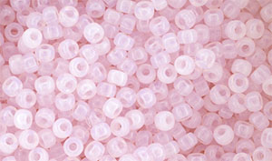 Matubo Seed Bead 8/0 (loose) : Milky Soft Rosaline