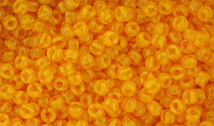 Matubo Seed Bead 8/0 (loose) : Opal Orange