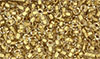 Matubo Seed Bead 8/0 (loose) : Crystal - Gold-Lined