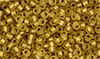 Matubo Seed Bead 8/0 (loose) : Matte - Topaz - Bronze Ice-Lined