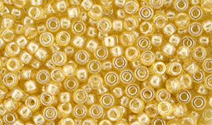 Matubo Seed Bead 8/0 (loose) : Luster - Topaz