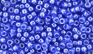 Matubo Seed Bead 8/0 (loose) : Luster - Sapphire