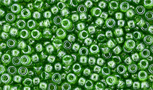 Matubo Seed Bead 8/0 (loose) : Luster - Chrysolite