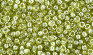 Matubo Seed Bead 8/0 (loose) : Luster - Olivine