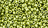 Matubo Seed Bead 8/0 (loose) : Luster - Opaque Olive