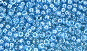 Matubo Seed Bead 8/0 (loose) : Luster - Aquamarine