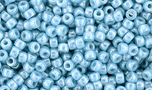 Matubo Seed Bead 8/0 (loose) : Luster - Blue Turquoise