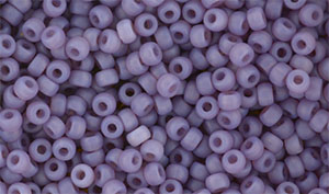 Matubo Seed Bead 8/0 (loose) : Matte - Opal Violet