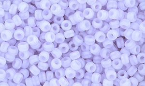 Matubo Seed Bead 8/0 (loose) : Matte - Opal Dk Violet