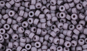 Matubo Seed Bead 8/0 (loose) : Matte - Opaque Lt Purple