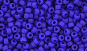 Matubo Seed Bead 8/0 (loose) : Matte - Opaque Blue