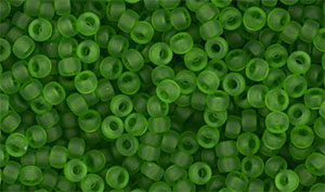 Matubo Seed Bead 8/0 (loose) : Matte - Chrysolite