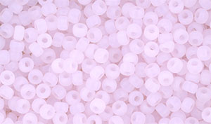 Matubo Seed Bead 8/0 (loose) : Matte - Milky Soft Rosaline