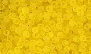 Matubo Seed Bead 8/0 (loose) : Matte - Jonquil