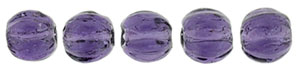 Melon Round 3mm (loose) : Tanzanite