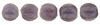 Melon Round 3mm (loose) : Opaque Purple