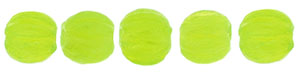 Melon Round 3mm (loose) : Milky Dk Peridot