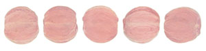 Melon Round 3mm (loose) : Milky Pink