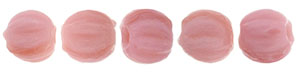 Melon Round 3mm (loose) : Coral Pink