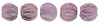 Melon Round 3mm (loose) : Luster - Opaque Lilac