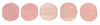 Melon Round 3mm (loose) : Matte - Opal Pink