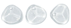 Rose Petals 8/7mm (loose) : Crystal