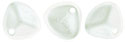 Rose Petals 8/7mm (loose) : Pearl Coat - Snow