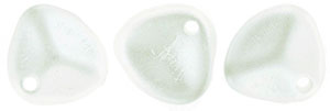 Rose Petals 8/7mm (loose) : Pearl Coat - Snow