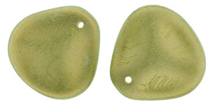 Rose Petals 14/13mm (loose) : Halo Ethereal - Celadon